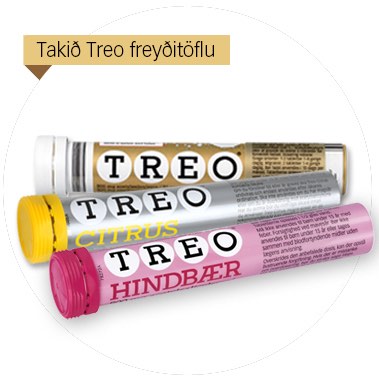 Takið Treo freyðitöflu